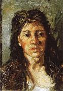 Vincent Van Gogh Study of Portrait of woman
